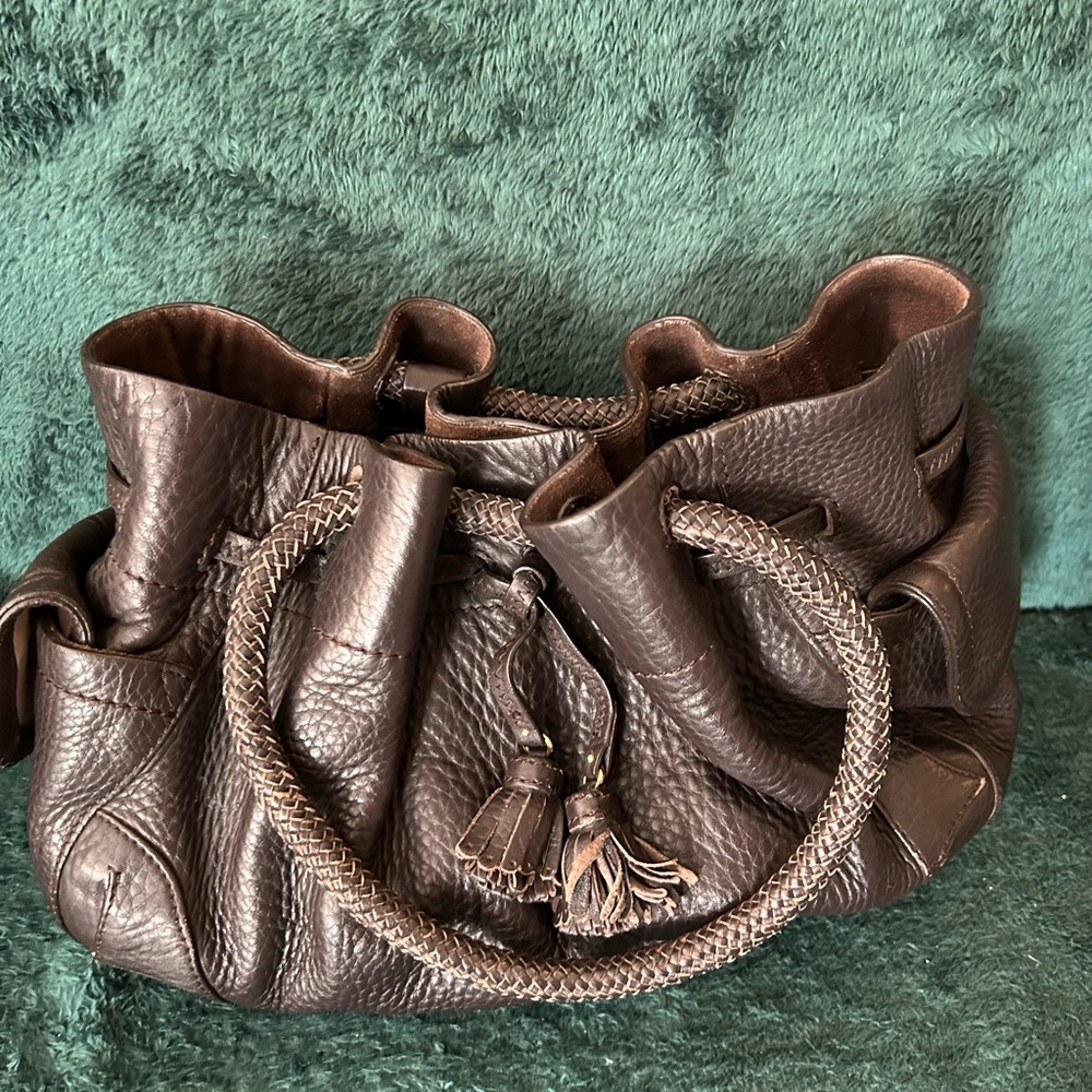 Cole Haan Elegant Brown Leather Women's Bag